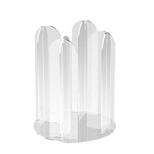 [277.00] Tub dispenser Clear Acrylic (per stuk)