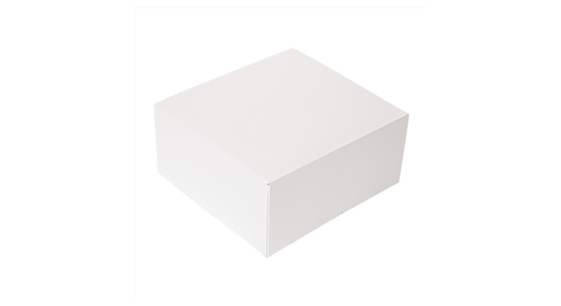 [201.60] Cake Boxes without Window The Pack 24x24x12cm White (50st/pak)