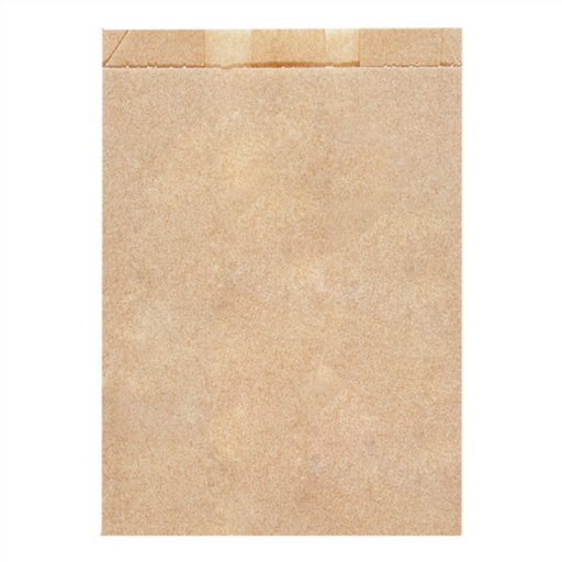 [255.77] Bread Bags 26+8x35cm Natural Kraft (250st/pak)