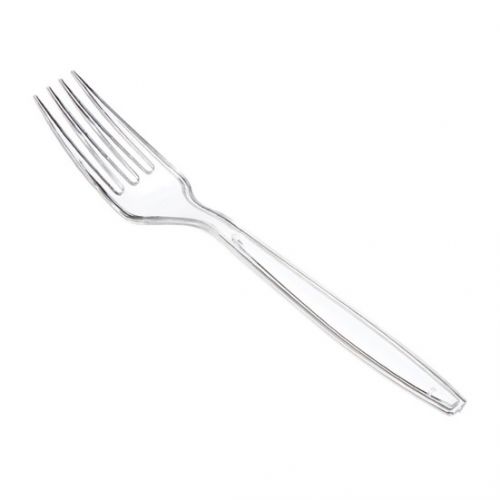 [10CLR1] Gild Heavy Duty Fork Clear PS 100 ps