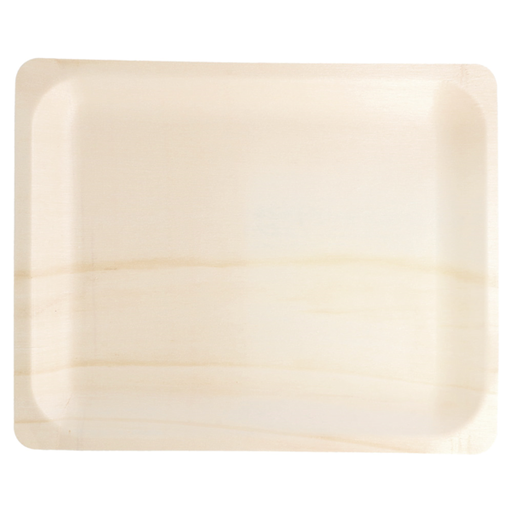 [170.421] Houten bord 26,5x16x2,5cm  50/pk