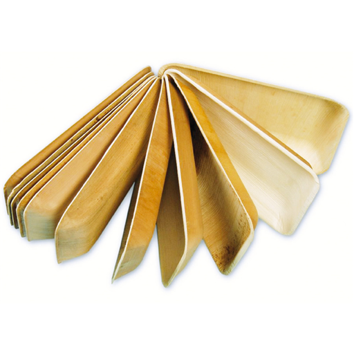 [189.361] Bordje / plate Palm Leaf Rechthoekig 25x16x3cm (25pcs/pack)