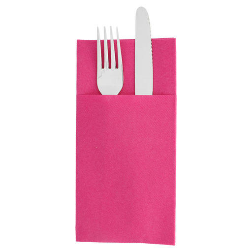 [191.331] Napkins Airlaid "Kangaroo" 1/8-fold Fuchsia 40x40cm..(50pcs/cs)