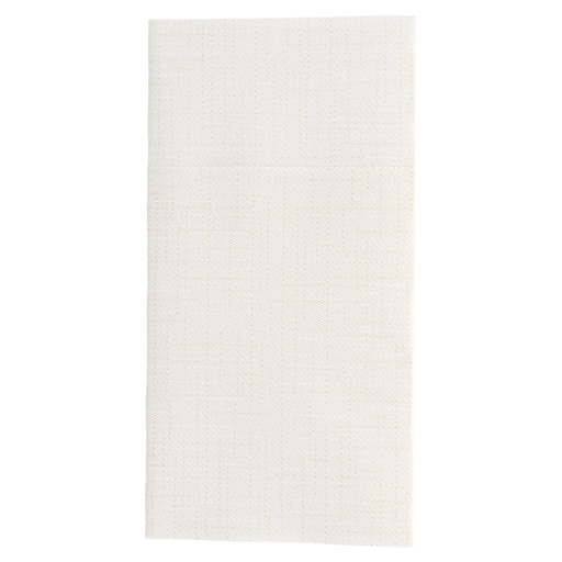 [228.101] Napkins Airlaid "Kangaroo" 1/8-fold Dry Cotton Ivory 40x40cm 50/pk
