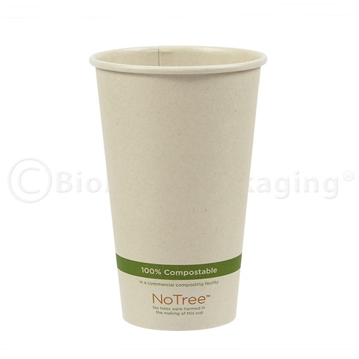 [CUSU16C1] 16oz NoTree paper hot cup (50st/pak)