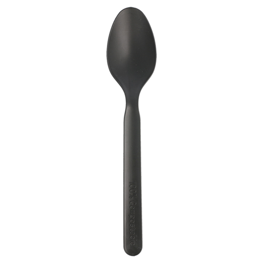 [110.18] Plastic lepel Zwart 15,5cm (100st/pak)