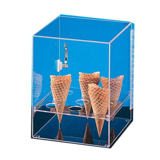 [119.84] Display for 9 Ice Cream Cones with Door 31x31x38cm per Unit (Stuk)