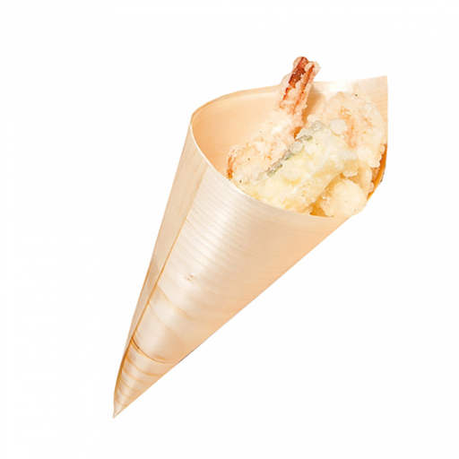 [145.75] Houten cone 17cm (50st/pak)
