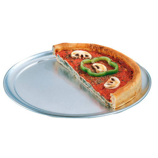 [147.89] Pizza Plate Silver 33cm Aluminium (per stuk)