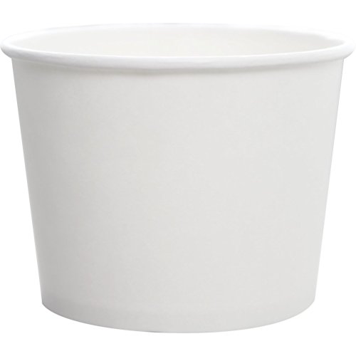 [16KW] 16oz Food/soup Container Plain White (500st/doos)