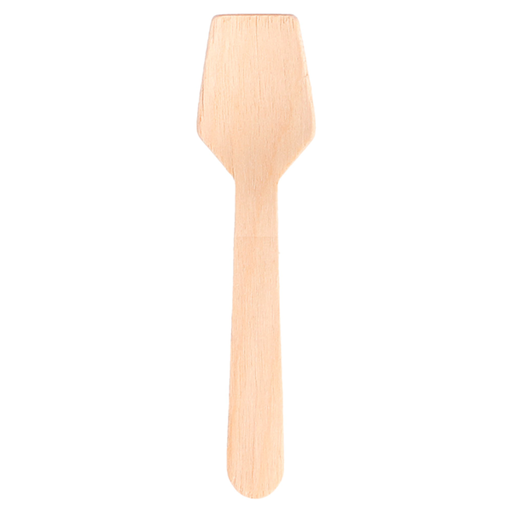 [170.44] IJslepel / Ice Cream Spoon 9,5cm Natural Wooden 100/pk