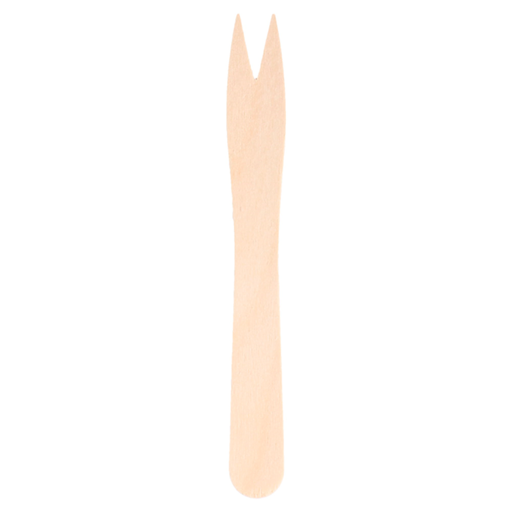 [184.02] Frietvorkje hout 8,5cm 2-tand (1000st/pak)