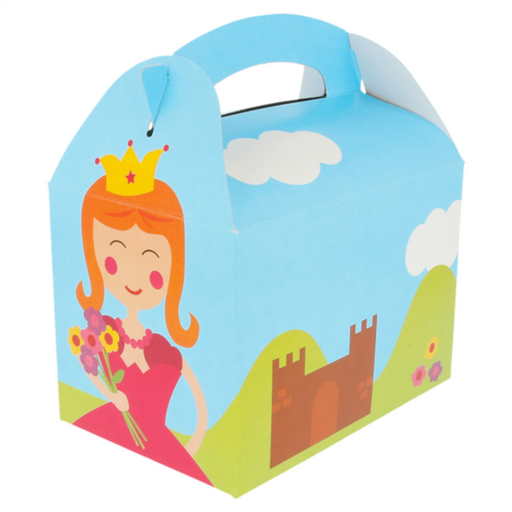[195.00] Gable Box - Children Box - Design "Castle" 17x16x10cm 50pcs/pk