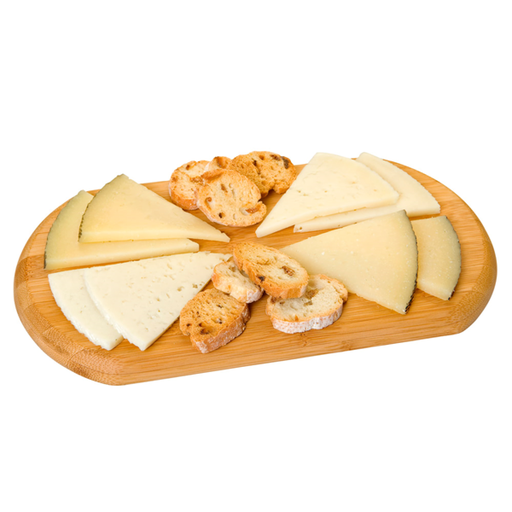 [199.54] Ovaal houten (kaas)plank 17x30x1,5cm per st / pc